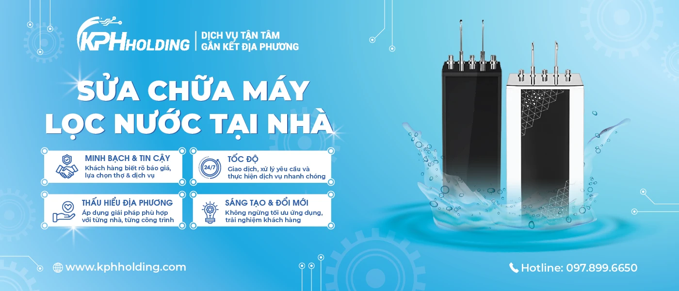 Sửa chữa máy lọc nước