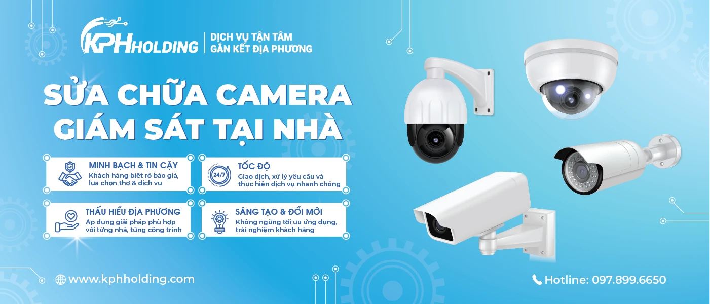 Sửa chữa camera giám sát