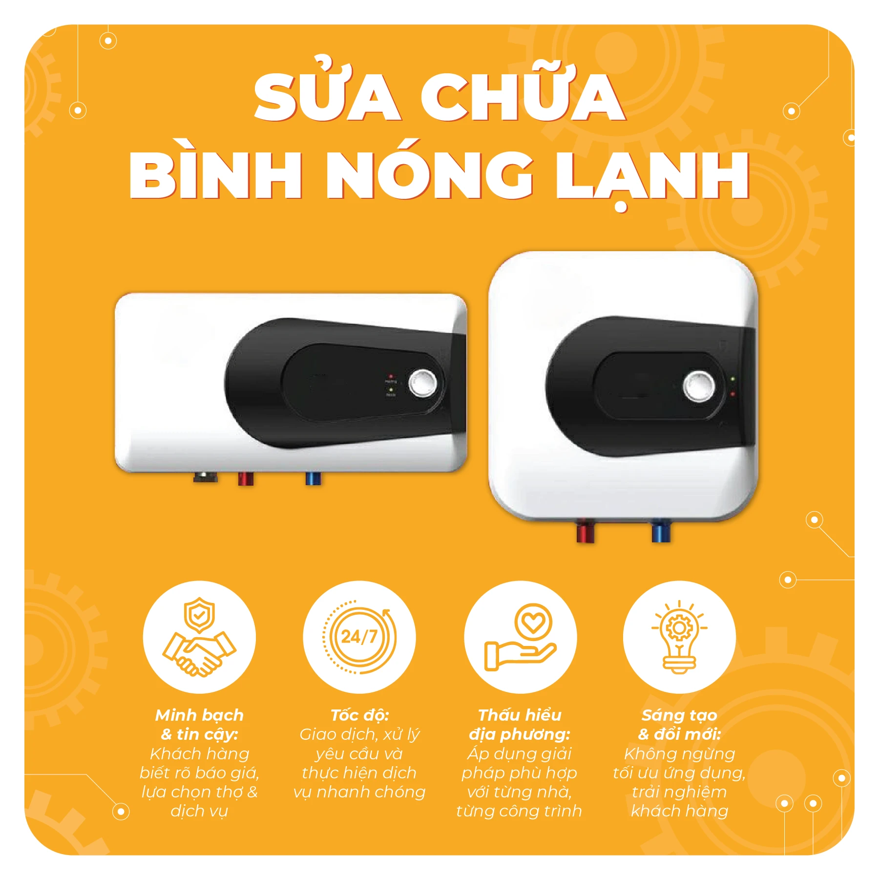 Sửa chữa bình nóng lạnh