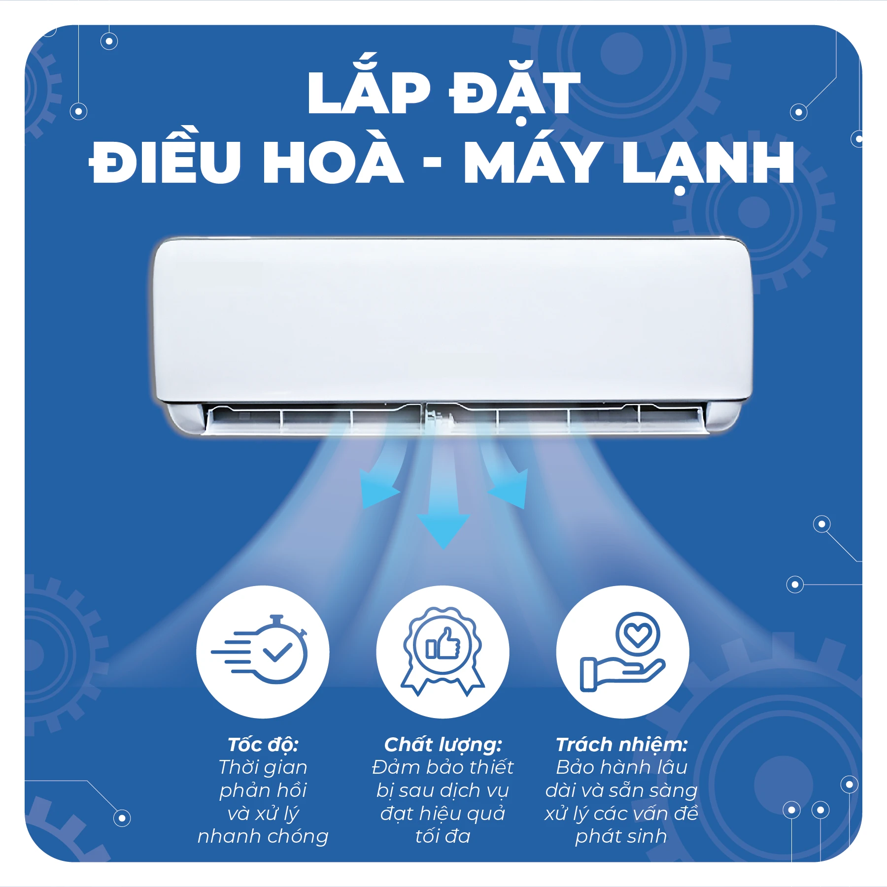 Lắp đặt điều hòa - máy lạnh