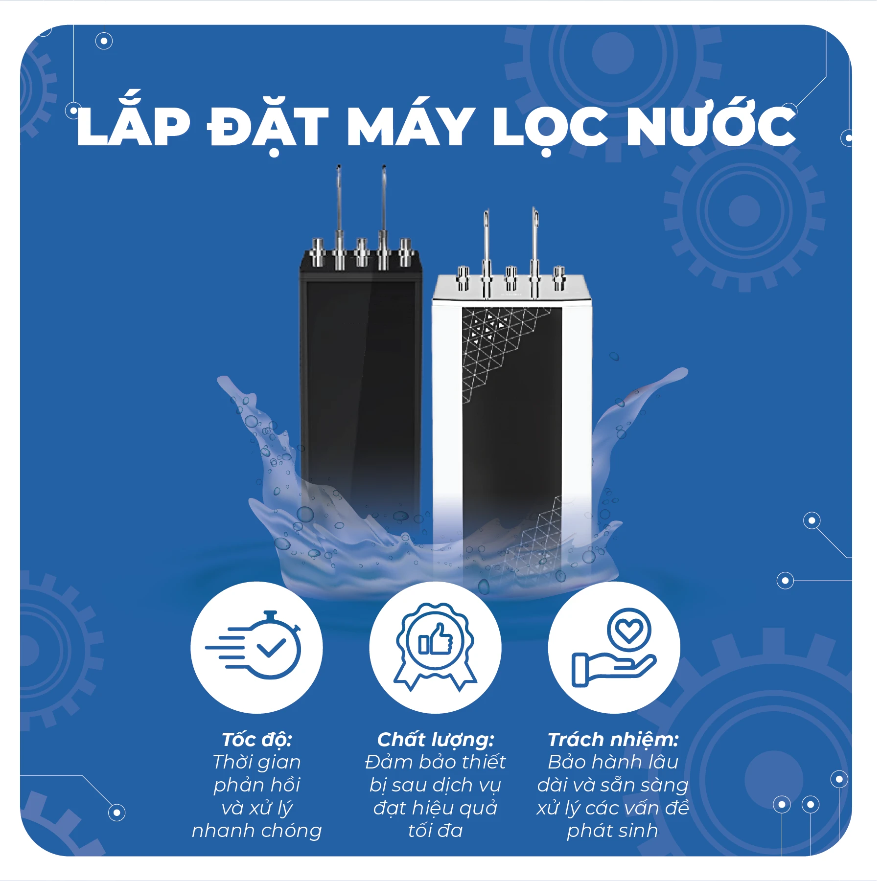 Lắp đặt máy lọc nước