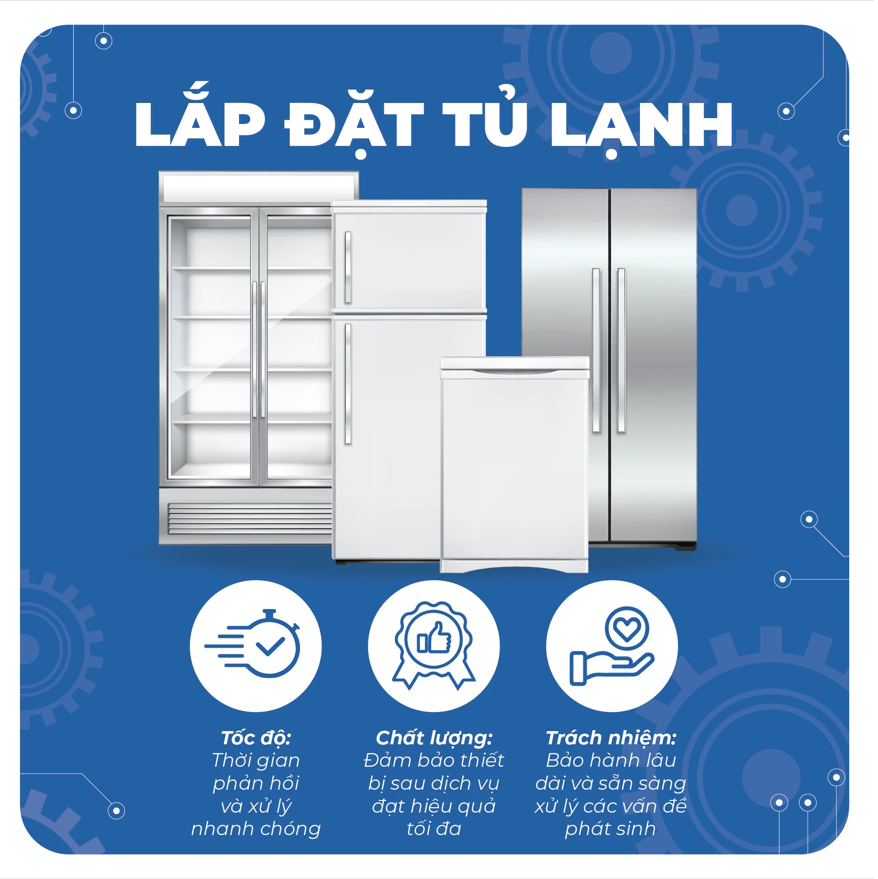 Lắp đặt tủ lạnh