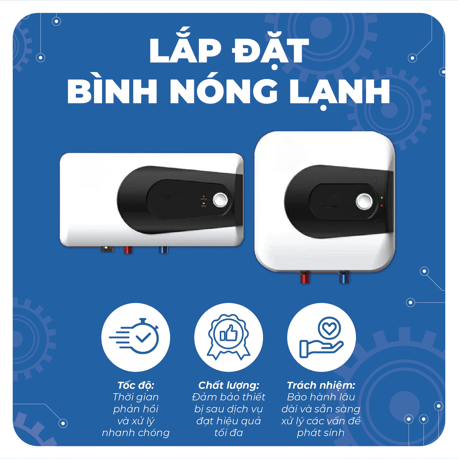 Lắp đặt bình nóng lạnh