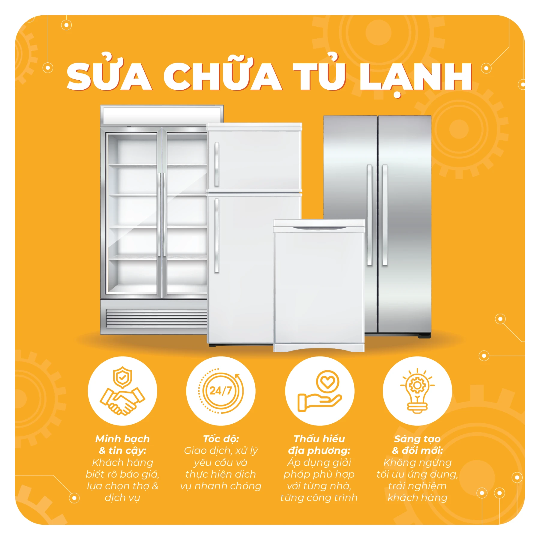 Sửa chữa tủ lạnh
