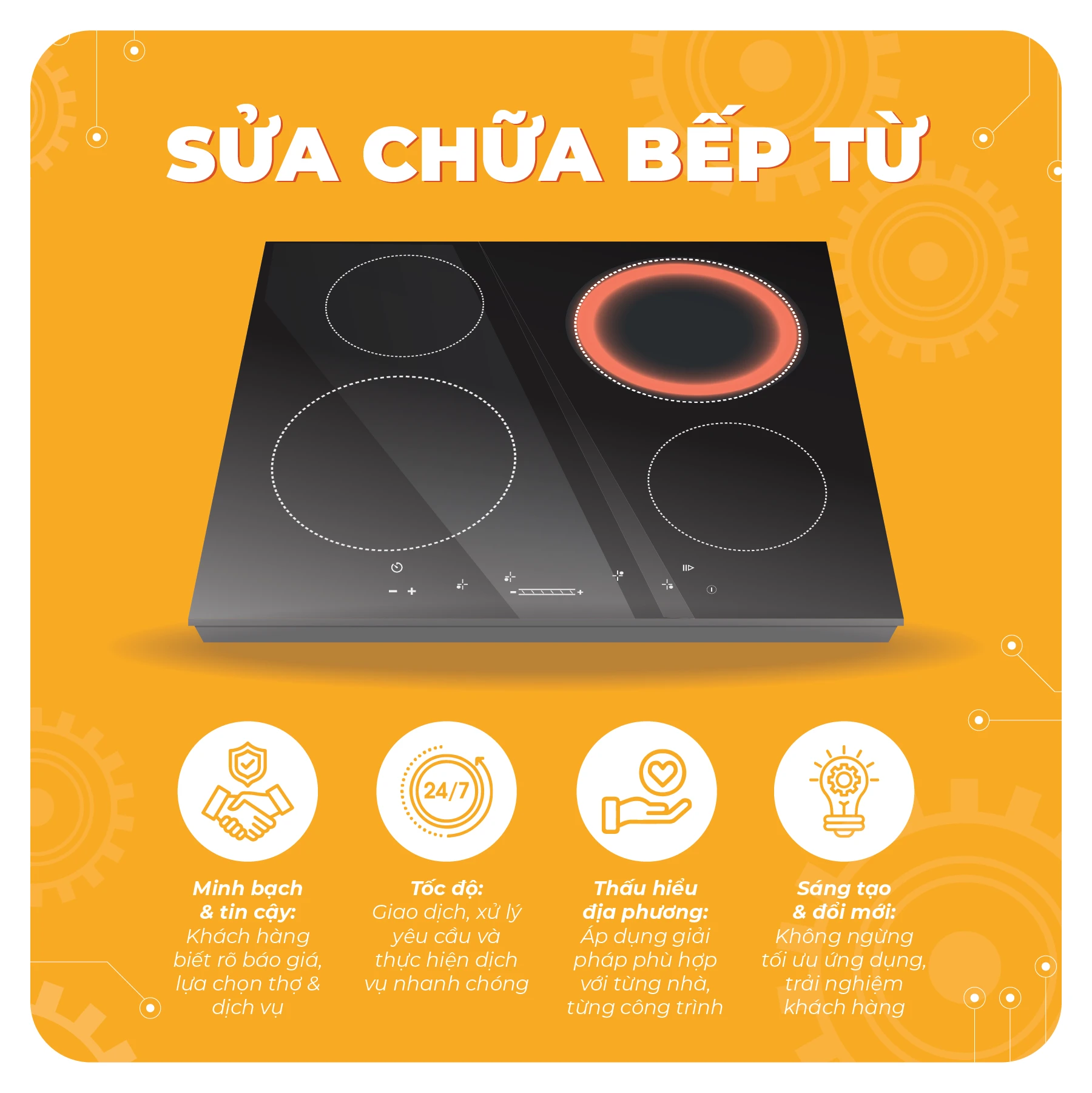 Sửa chữa bếp từ